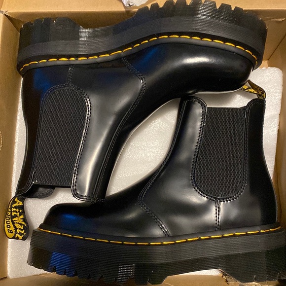 Brand New Platform Doc Martens 2976 Quad Boots - Picture 4 of 7